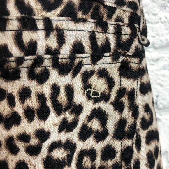 rag & bone Snow Leopard Boyfriend Jeans - Picture 4 of 7